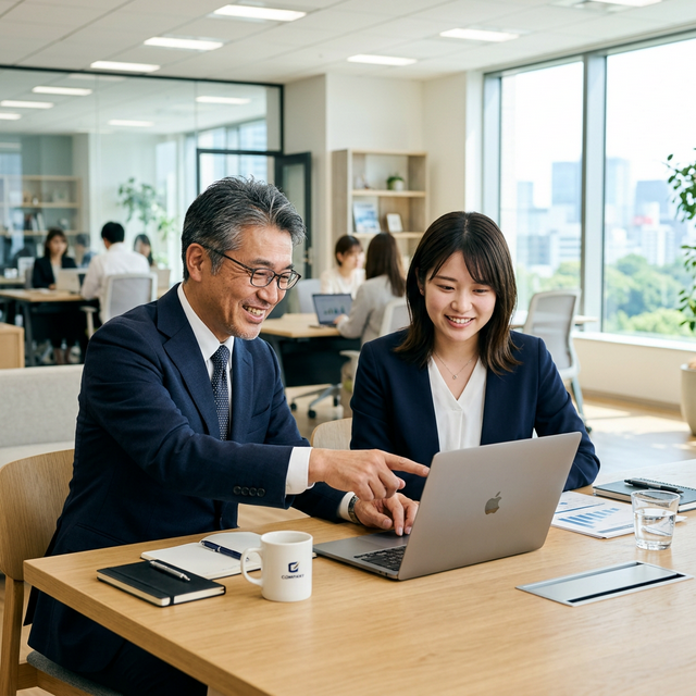 若手と伴走するリーダー
